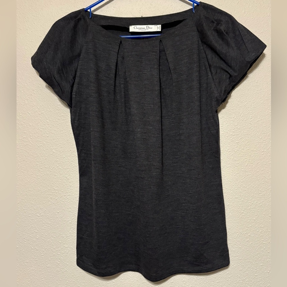Christian Dior Women's Black Top